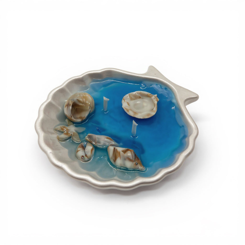 Ocean Breeze Shell Candle
