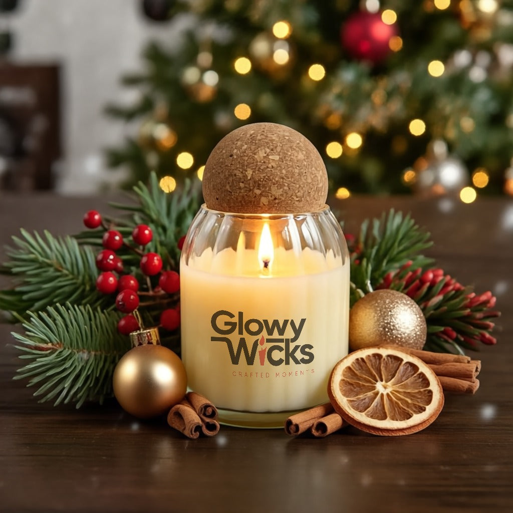 Golden Glow Candle