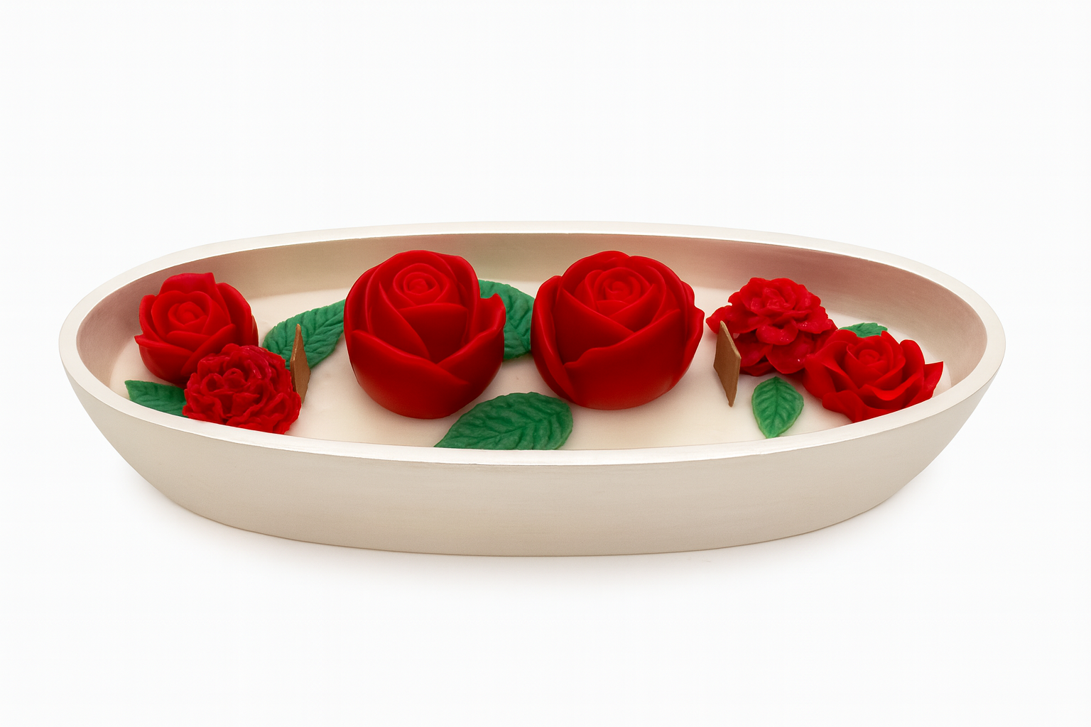 Red Rose Tray