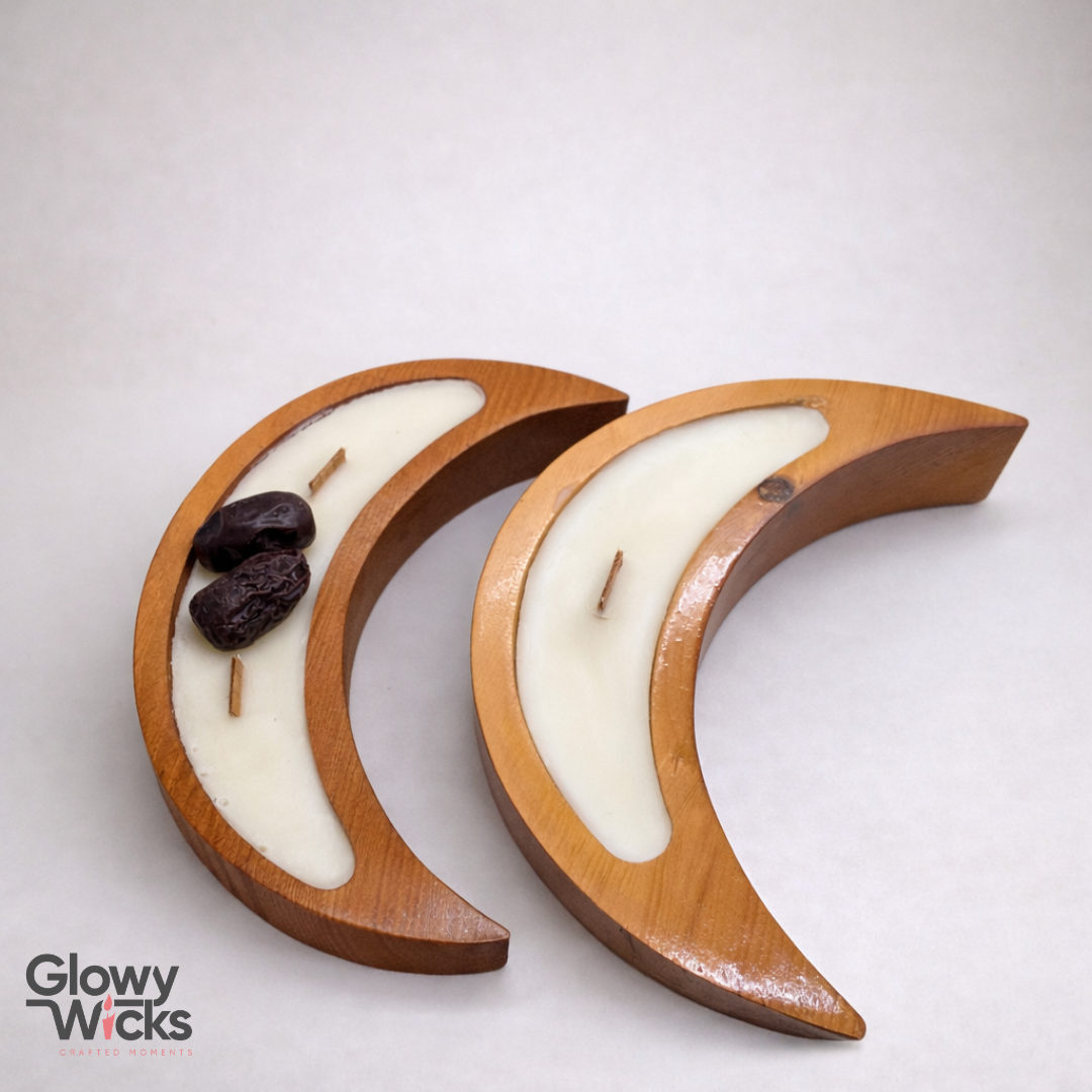 Crescent wooden set