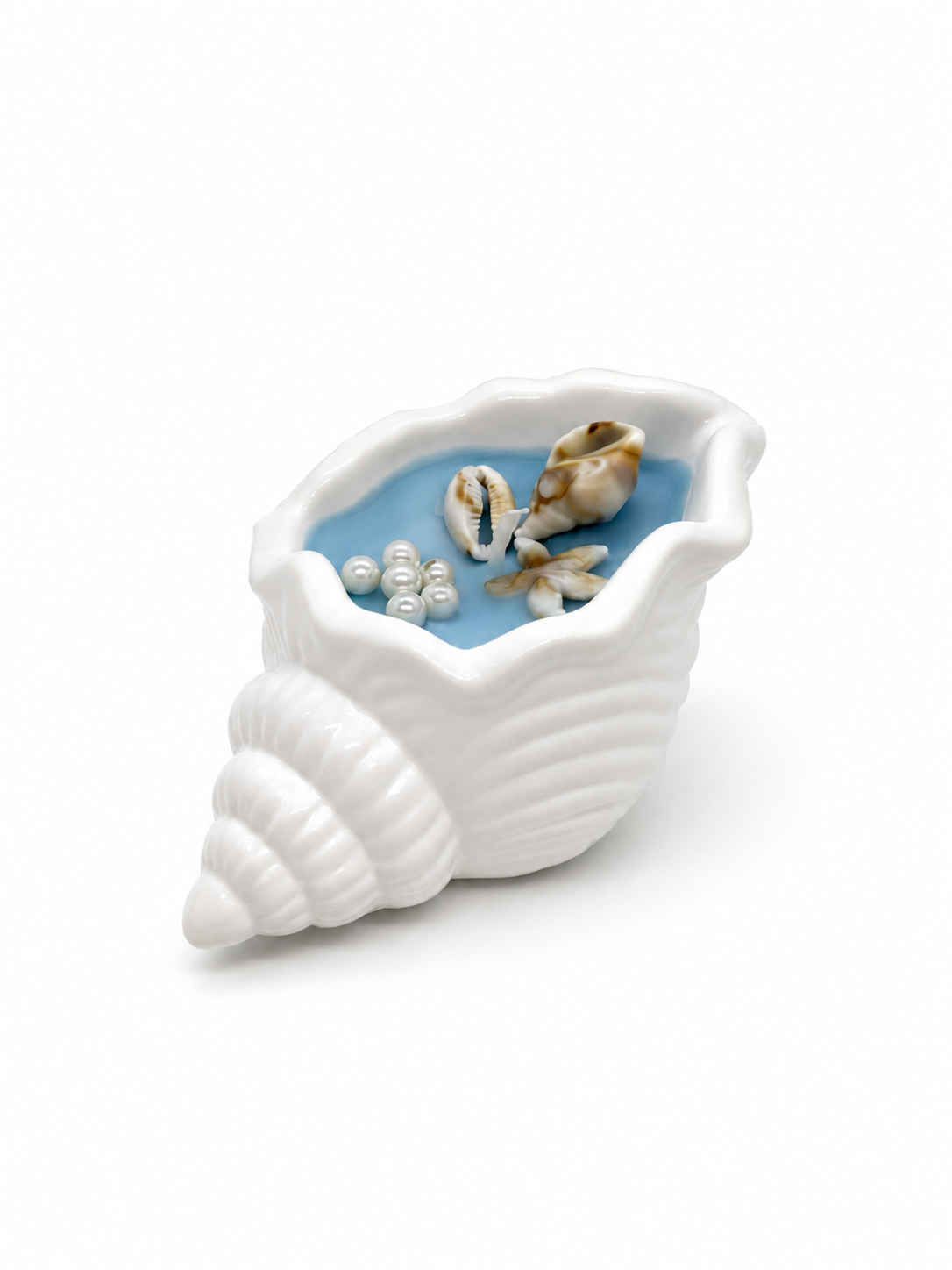 Ocean Shell Candle Bowl