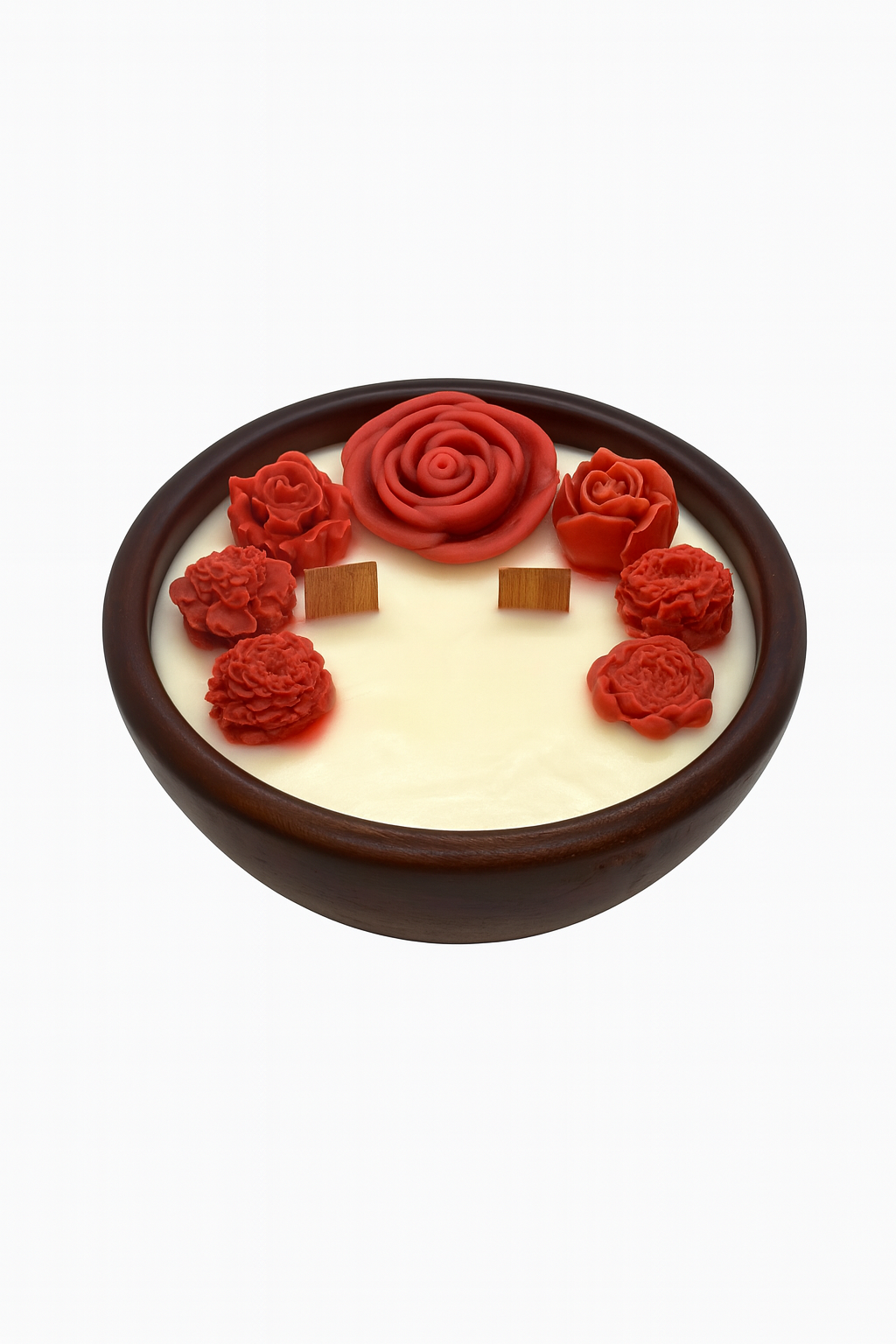 Rose Wooden Bowl
