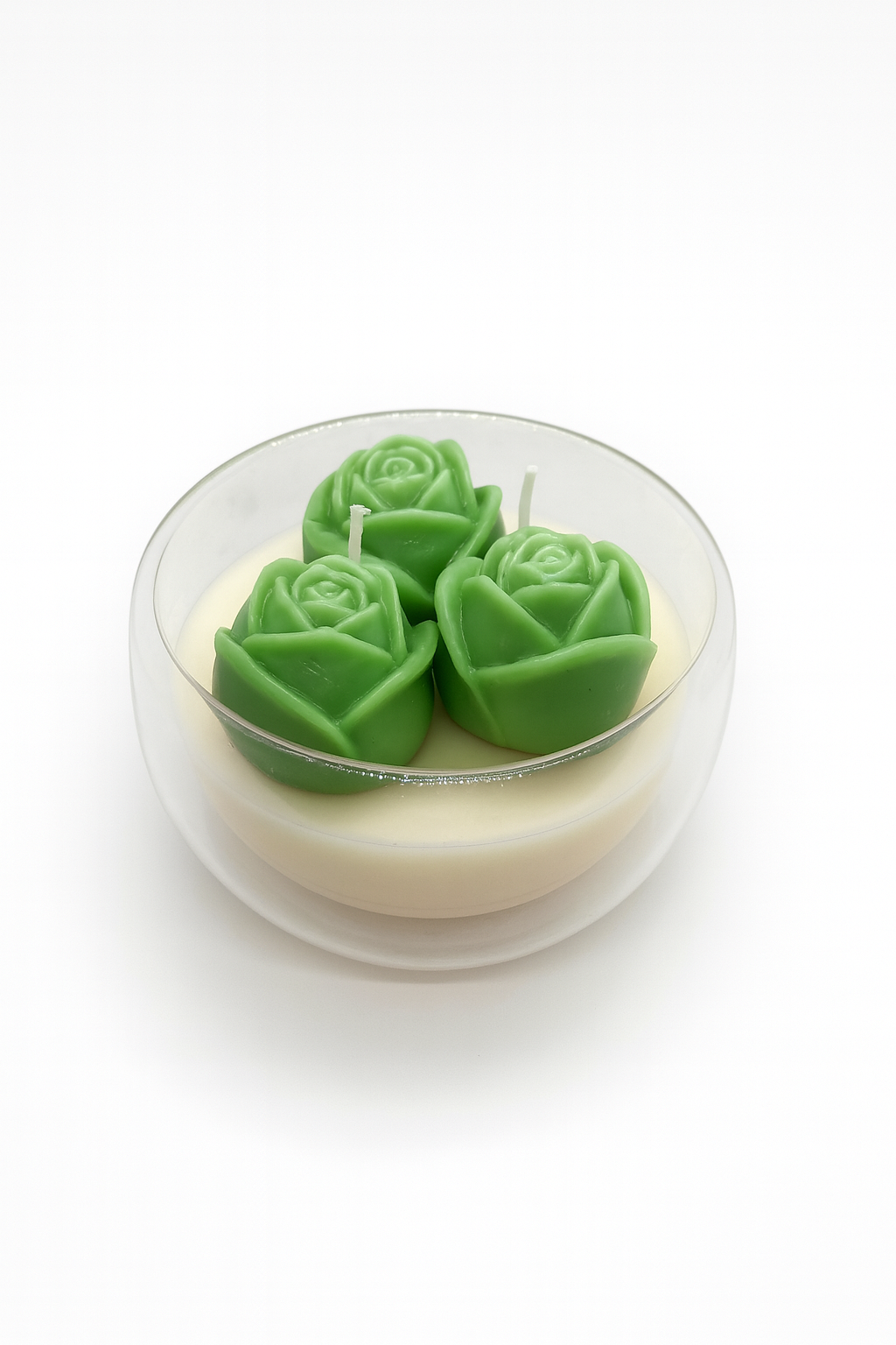 Emerald Rose Candle