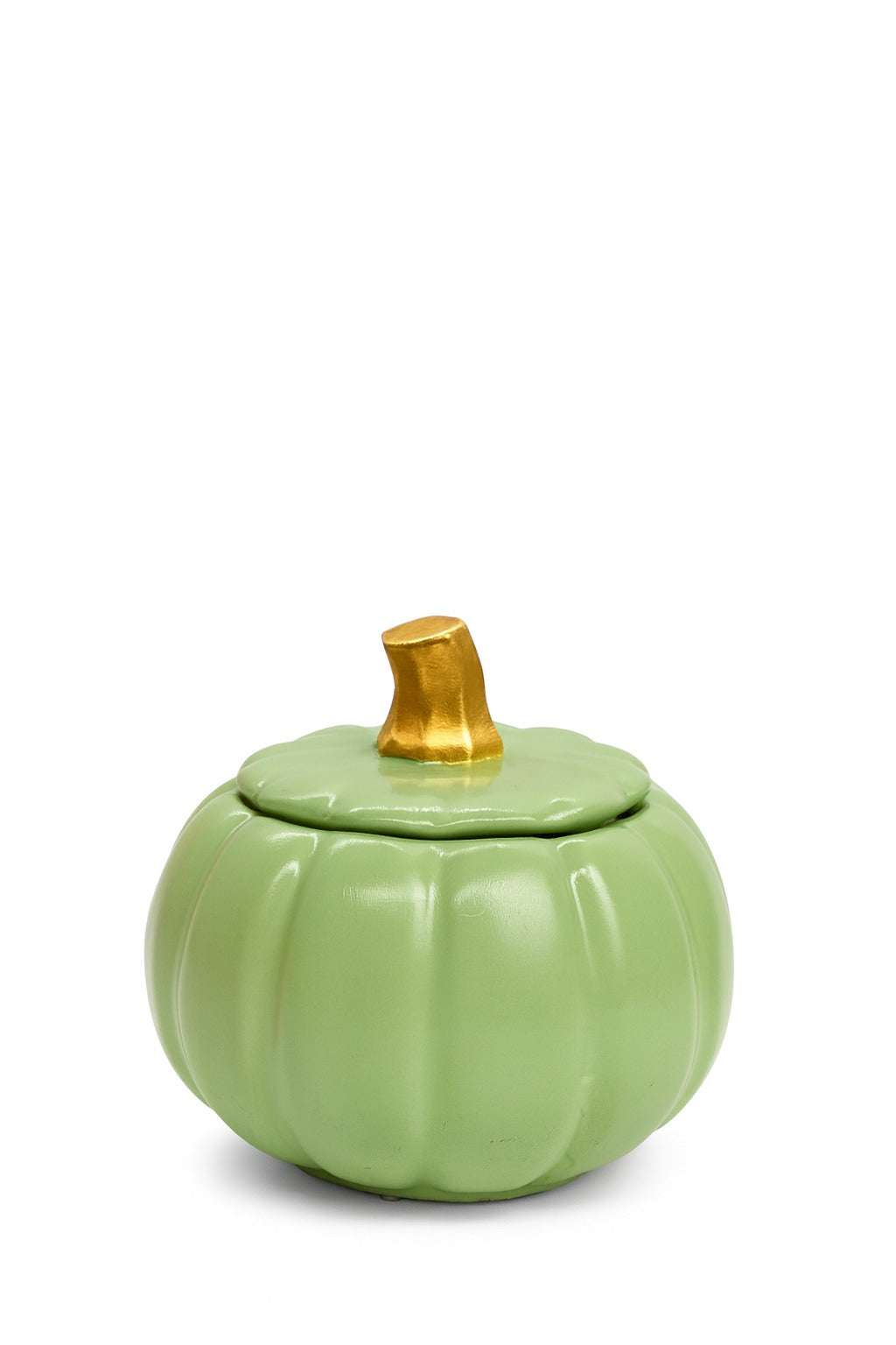 Green Concrete Pumpkin