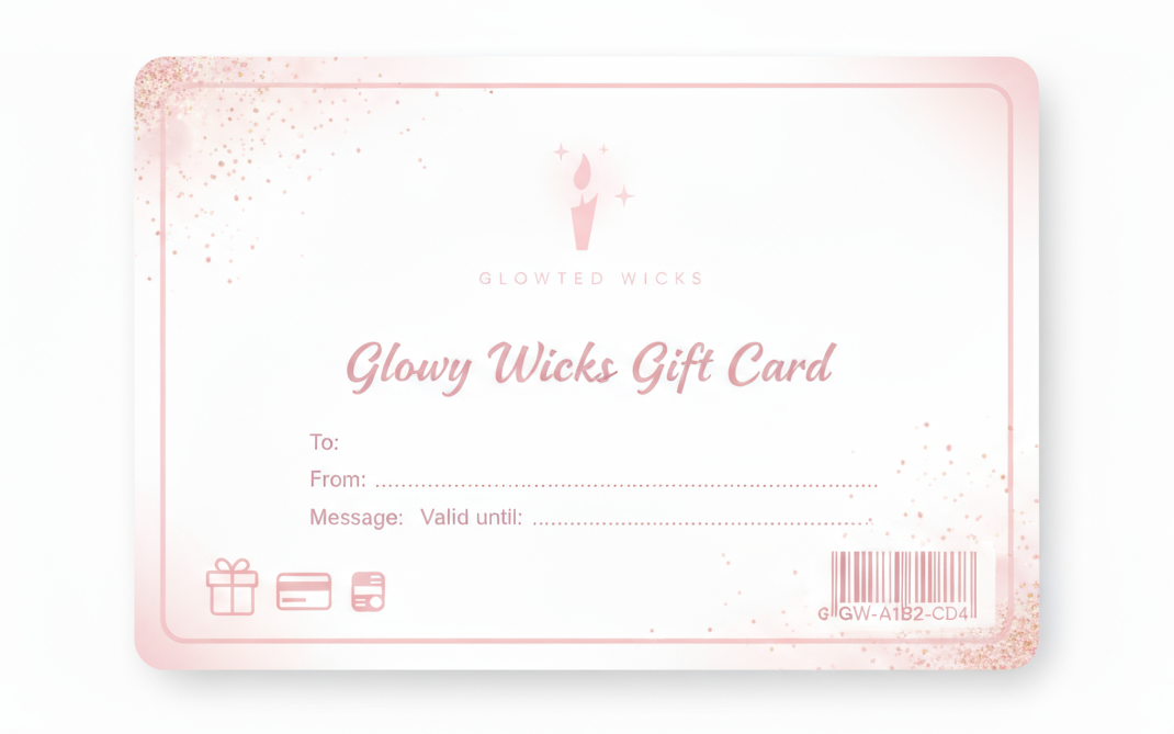 Glowy Wicks Gift Card 🎁💳